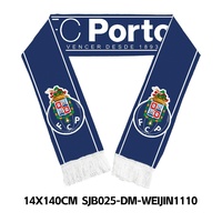 Écharpes et drapeaux à main pour supporters de football World Club – 32 équipes, drapeaux de soutien personnalisés, modèle WJ002