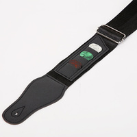 Sangle de guitare en nylon durable et colorée, sérigraphiée avec logo personnalisé OEM Zhuniao, excellente sensation au toucher, faible MOQ, pour instruments à cordes