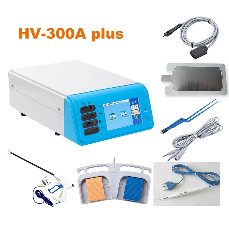 300W Thú Y Cao Tần Đông Máu Điện Phẫu Thuật Đơn Vị Máy Phát Điện Ligasure Electrocautery