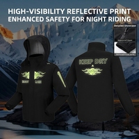 Ensemble imperméable réfléchissant personnalisé pour moto/vélo électrique, veste et pantalon de pluie séparés pour homme, livreur