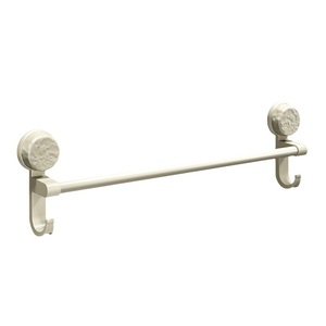 Toallero de pared con ventosa de acero inoxidable, fácil instalación, barra individual para toallas, organizador de baño - Product Image 2