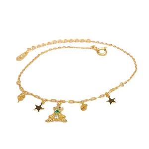 S925 Silver Star Fine Charm Bracelet <b>Accessory</b> Holder DIY Pearl Empty Bracelet <b>Stand</b> Double Pearl 5608 <b>Christmas</b> <b>Tree</b> <b>Christmas</b> - Product Image 5