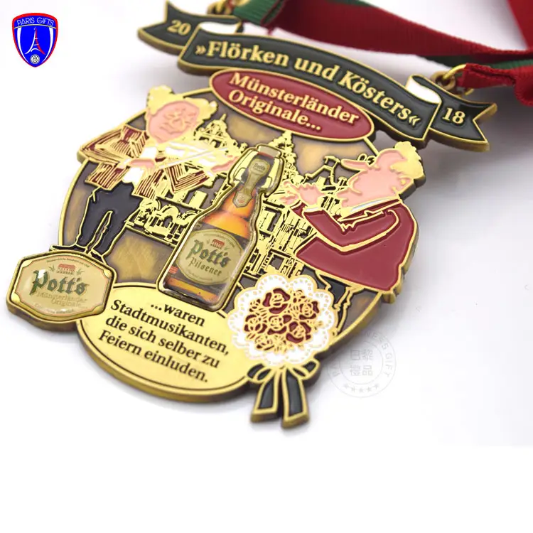 Oostenrijkse Muziek Prestaties Medaille, Herdenkingsmunt Metalen Custom Medaille