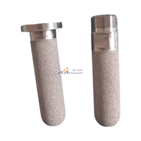 Diffuseur de gaz poreux en acier inoxydable 316 fritté pour filtration d'air 0.2 0.25 0.5 1 2 5 10 µm (Sparger)