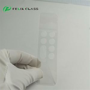 Verre trempé personnalisé 0,7 0,8 1,0 1,1 mm pour écran d'affichage, télécommande, décoration industrielle, bord poli 2,5D - Product Image 2