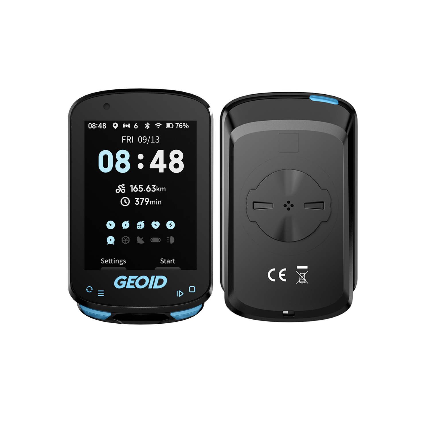 Geoid CC600 GPS Bike Computer - Smart Navigation & Odometer
