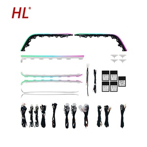 Produits de haute qualité Mise à niveau de la <span class=keywords><strong>voiture</strong></span> Rénovation intérieure Éclairage ambiant dynamique coloré RHD pour Mercedes-Benz Classe B GLA W247 - Product Image 1
