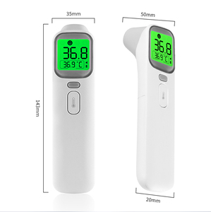 <span class=keywords><strong>Thermomètre</strong></span> numérique médical à domicile certifié ROHS Infrarouge sans contact pour le front <span class=keywords><strong>et</strong></span> l'<span class=keywords><strong>oreille</strong></span> alimenté par l'électricité - Product Image 2