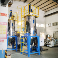 Machine de séchage par cristallisation, sécheur déshydratant intégré, haute efficacité, certifié CE pour le moulage par injection de préformes de bouteilles PET