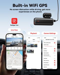 <span class=keywords><strong>Camera</strong></span> hành trình Redtiger Dealer F9 Lite 4K, hộp đen ô tô, giám sát đỗ xe 24/7, điều khiển bằng ứng dụng, GPS, WiFi, <span class=keywords><strong>camera</strong></span> hành trình <span class=keywords><strong>mini</strong></span> giấu kín cho ô tô - Product Image 3