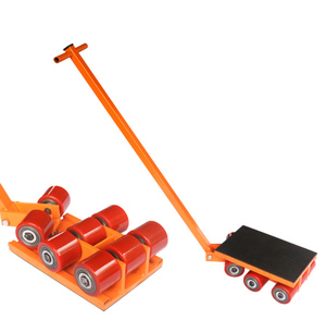 Chariot de manutention Strongway avec roulettes pivotantes à 360° pour le déplacement de charges - Product Image 3