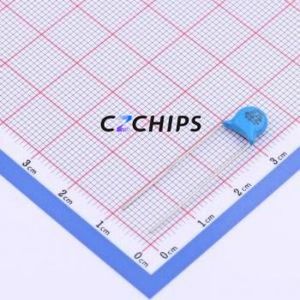 Condensador de Seguridad Y2390K-D1I-B4-AC250V, Componente de Orificio Pasante (THT), P=7.5mm 39pF 10% 250V Y2 - Product Image 1