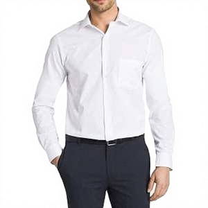 Camisa Formal Premium para Hombre, 100% Algodón Twill, Transpirable, Antiarrugas, Ecológica, con Logotipo Personalizado, Ropa de Negocios para Otoño, Servicio OEM - Product Image 4