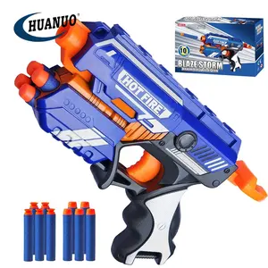 Kids Micro Shots Pump-Action Blaster Gun Toys con 10 piezas de dardos de espuma suave Mini pistolas de balas suaves