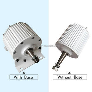 कस्टम पावर 600w 800w कम आरपीएम तीन चरण स्थायी चुंबक पवन टरबाइन जनरेटर वाल्ट के लिए - Product Image 3