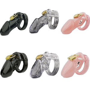 Kovida bán buôn người đàn ông SM Đồ chơi tình dục S/L dương vật Cock lồng khóa nam chastity lồng - Product Image 1