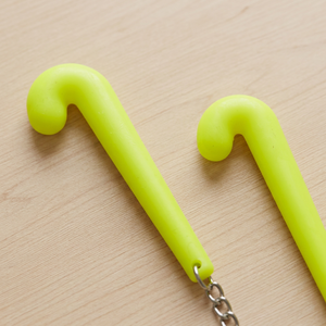 Best Selling Customized PVC <b>Mini</b> Hockey Stick Keychain Sports Players Logo Promotion Gifts Keychain <b>Keyring</b> - Product Image 2