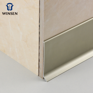 Battiscopa in PVC, Profili in Alluminio per Battiscopa, Baseboard per <span class=keywords><strong>Cucina</strong></span> 2,5M - Product Image 6