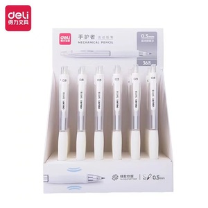 Lápiz mecánico Deli de 0,5mm con agarre suave de silicona para estudiantes, bolígrafo para escribir SH118 - Product Image 1