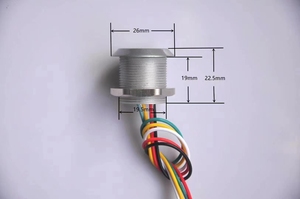 Lectores de Tarjetas de Control <span class=keywords><strong>Mini</strong></span> IP65 de 125KHZ EM4100 <span class=keywords><strong>RFID</strong></span> MF IC con <span class=keywords><strong>Wiegand</strong></span> de 26/34 bits - Product Image 2