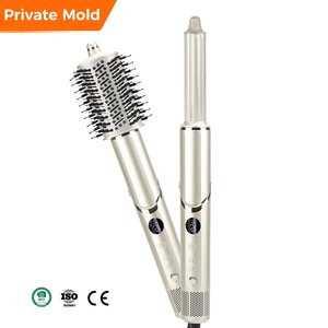 Brosse Soufflante Professionnelle <span class=keywords><strong>2</strong></span>-en-1 Chauffante et Volumisante à Ions pour Cheveux, Coiffure Gauche et Droite, Vente en Gros - Product Image 1