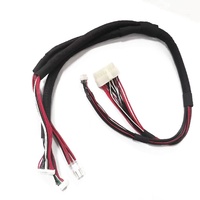 Kabel Saklar Lampu Sorot LED Otomotif Heavy Duty 1 ke 2 Kabel Harness Lampu Depan 12V 24V Modifikasi Mobil Kabel Wiring Loom Pabrik