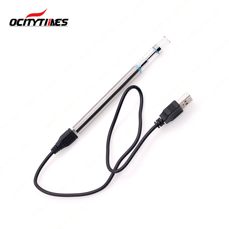 OEM Slim Glass Mouthpieces Vaporizer Various Hole Size Empty 0.3ml /0.5ml 9.2mm CBD Vapes