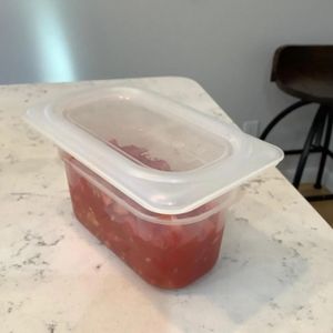 CAMBRO 60 ppcwsc190 resistente al calore in polipropilene traslucido sigillare le coperture del coperchio della padella GN 1/6 non incluso il contenitore - Product Image 6