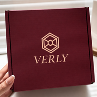 Boîtes en papier biodégradable de luxe modernes et personnalisées avec logos pour l'emballage des chaussettes, boîtes d'expédition et de colisage avec logo