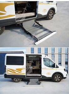 Elevador de silla de ruedas para exteriores, elevador hidráulico eléctrico para furgoneta y coche, mesa elevadora de diseño de tijera Vertical para discapacitados, ancianos y discapacitados - Product Image 3