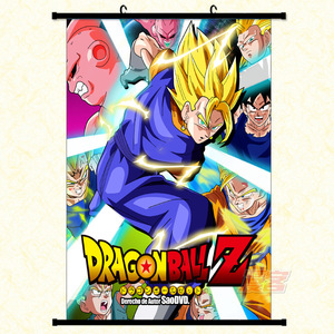 49 Designs, conception personnalisée, <span class=keywords><strong>DBZ</strong></span>, rouleau mural suspendu, affiche d'anime, décoration murale de dessin animé, rouleaux muraux - Product Image 2