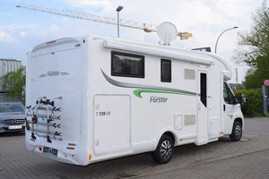 Autocaravana de Lujo Forster T 738 EB 2019 Usada para Acampar, Económica y para Vehículos, Número de OEM, Sin <span class=keywords><strong>Camper</strong></span>, Caravana, Blanca, 5000 kg, 3500 kg - Product Image 4