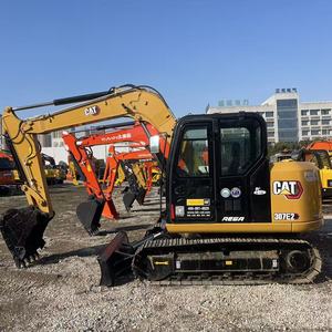 Excavatrice sur chenilles Caterpillar 307 d'occasion, mini-pelle de 7 tonnes, machine Cat d'origine, faible nombre d'heures de fonctionnement - Product Image 1