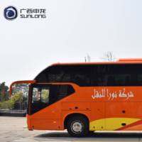 Nuevo Autobús Interurbano Diésel Euro 3 de 12 Metros y 50 Asientos con Diseño de Asientos Flexible y Configurable, Transmisión Manual, Volante a la Izquierda, Fabricado en China