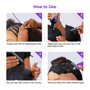 Protezione Completa per <span class=keywords><strong>Capelli</strong></span> e Cuoio Capelluto a Marchio Privato, Adesivo Protettivo che Non Danneggia i <span class=keywords><strong>Capelli</strong></span> Naturali, Copertura Protettiva a Tenuta Forte - Product Image 4