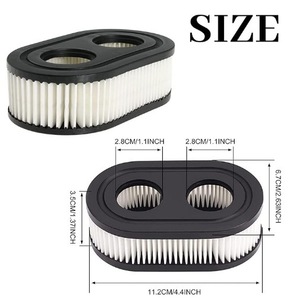 Filtre à air compatible pour tondeuse à gazon Briggs And Stratton 798452 modèle 593260 à usage domestique - Product Image 4