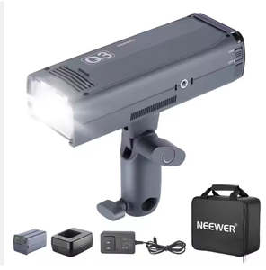 <span class=keywords><strong>Neewer</strong></span> fotografía portátil con batería de litio de 3200mAh Q3 200ws 2,4g Ttl Flash (segunda versión) 1/8000 Hss Gn58 luz estroboscópica - Product Image 1