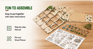 Reusable Wooden Advent Calendar <b>Box</b> with 24 Drawers <b>Christmas</b> Countdown Gift Organizer Snowflake Decor for Home Display - Product Image 6
