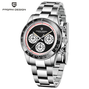 Pagani Design Men's Quartz Watch 40mm Chronograph Stainless Steel Band 100m Waterproof - Product Image 5