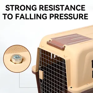 Oversized Pet Aviation Box Portable Pet Flight Nest Portable Dog Kennel Travel Cage Cat Crate