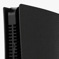 Coques latérales décoratives de remplacement en fibre de carbone personnalisées compatibles avec la console PS5