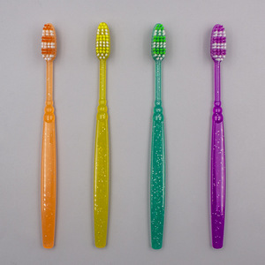 แปรงสีฟันแบบใช้มือหลากสีสำหรับเด็ก ขนแปรงนุ่ม ด้ามจับพลาสติก JSM10060 - Product Image 1