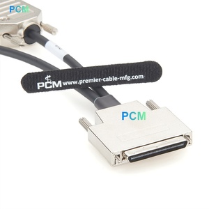 كابل تقسيم SCSI VHDCI 68 سن إلى مزدوج DB9 أنثى RS232 لـ NVIDIA DRIVE AGX Thor Developer Kit VH1 VH2 Vehicle Harness - Product Image 3
