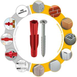 TOX Tapón de pared multiusos Tri 8x51mm + tornillo - Product Image 3