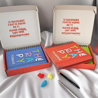 2026 mignon planificateur en spirale Agenda personnalisé impression couleur A5 taille 6*9 pouces 12 onglets avec couverture en papier