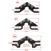 B2/B3/B4 Guitar Lock String Tuner Chrome Guitar Locking Tuning Key Peg Guitar Accessory Guitar String Butler for Electric Guitar