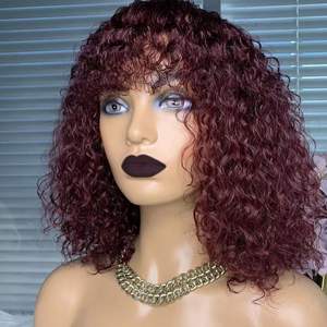 Vente en gros Blonde 613 Pixie Bob Lace Front perruque vierge bouclée brésilienne courte Pixie Curls Cut perruques de cheveux humains pour les femmes - Product Image 5