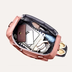 Sac de voyage sportif en nylon imperméable, grande capacité, pour le week-end, grand format, échantillon gratuit - Product Image 3