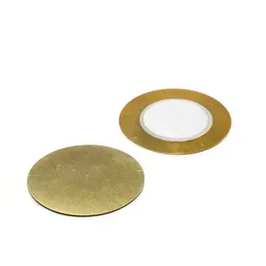 35 mm 27 mm Piezoelektrische Buzzer 45 mm 50 mm Piezo-Keramikscheibe mit Drähten Kupfer-Waferplatte Durchmesser 30 mm 31 mm 41 mm Akustik-Receptor