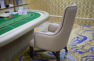 高級レザー + 無垢材カジノチェア高級高品質オランダチェアカスタマイズ - Product Image 4